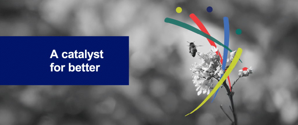 PLOS brand image and tagline