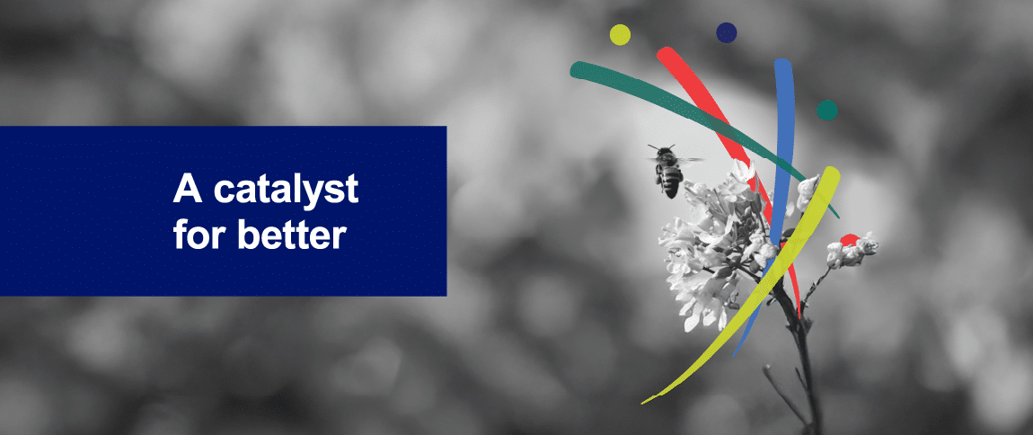 PLOS brand image and tagline